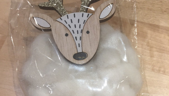 Ornament Pompom Deer