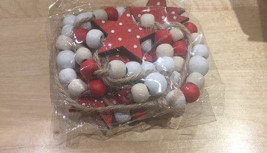 Garland Stars-Beads