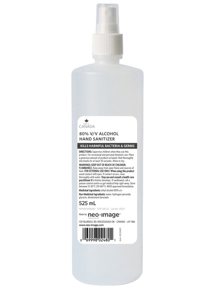 Bulk Hand Sanitizer (Liquid) - 525ml