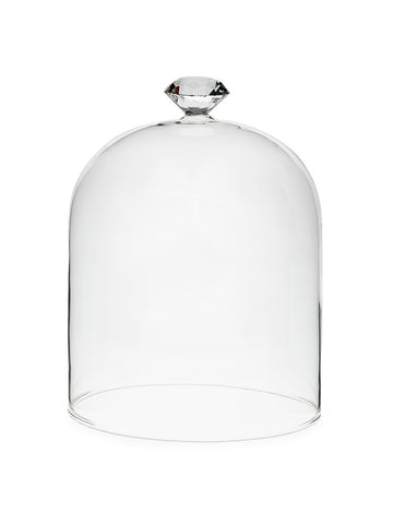 Large Gem Top Dome Cloche